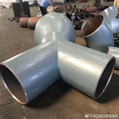 butt welded reducing pipe tee supplier