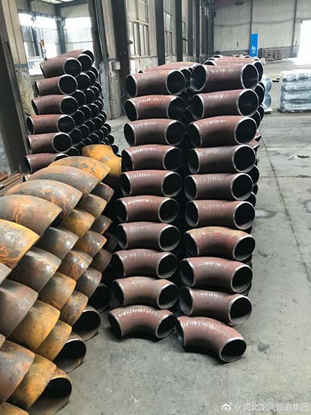 butt welded 90° pipe elbow supplier in china